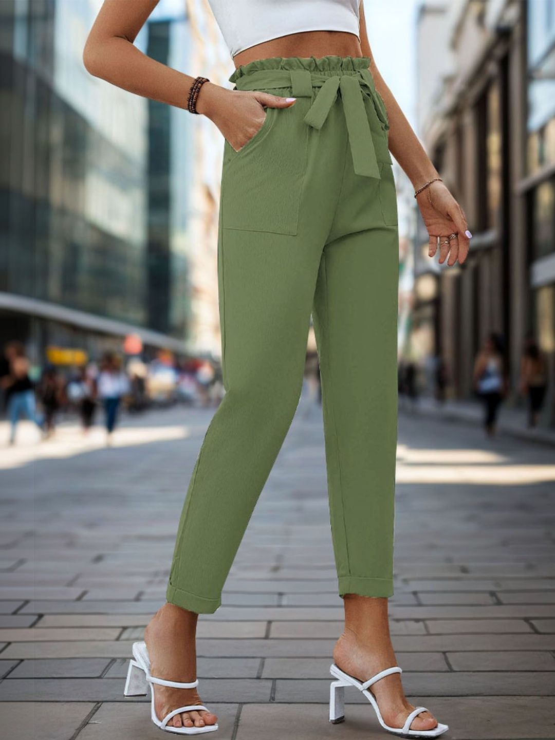 Women Non Iron Trousers