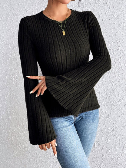 Women Ribbed Pullover