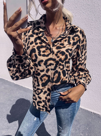 Women Animal Printed Casual Shirt
