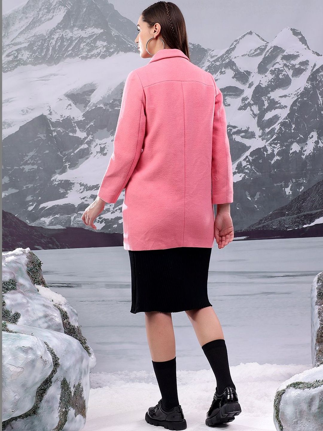 Nowi Women Double Breasted Coats