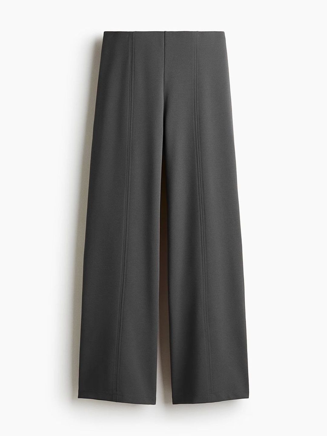 Women Straight Fit High-Rise Pleated Trousers