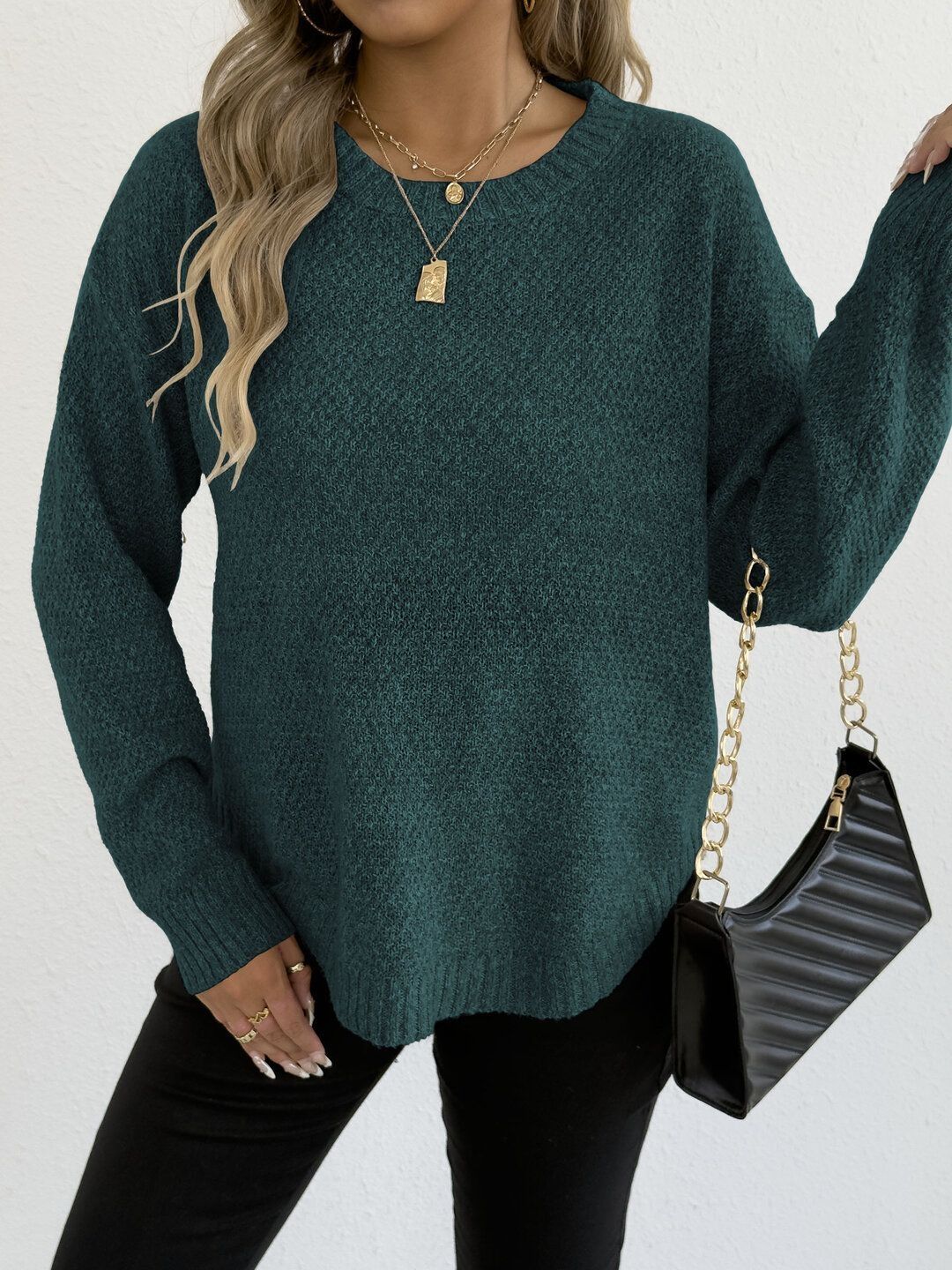 Women Boucle Pullover