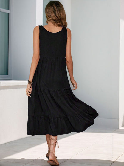 A-Line Midi Dress