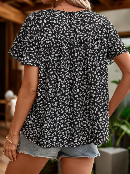 Floral Print Top