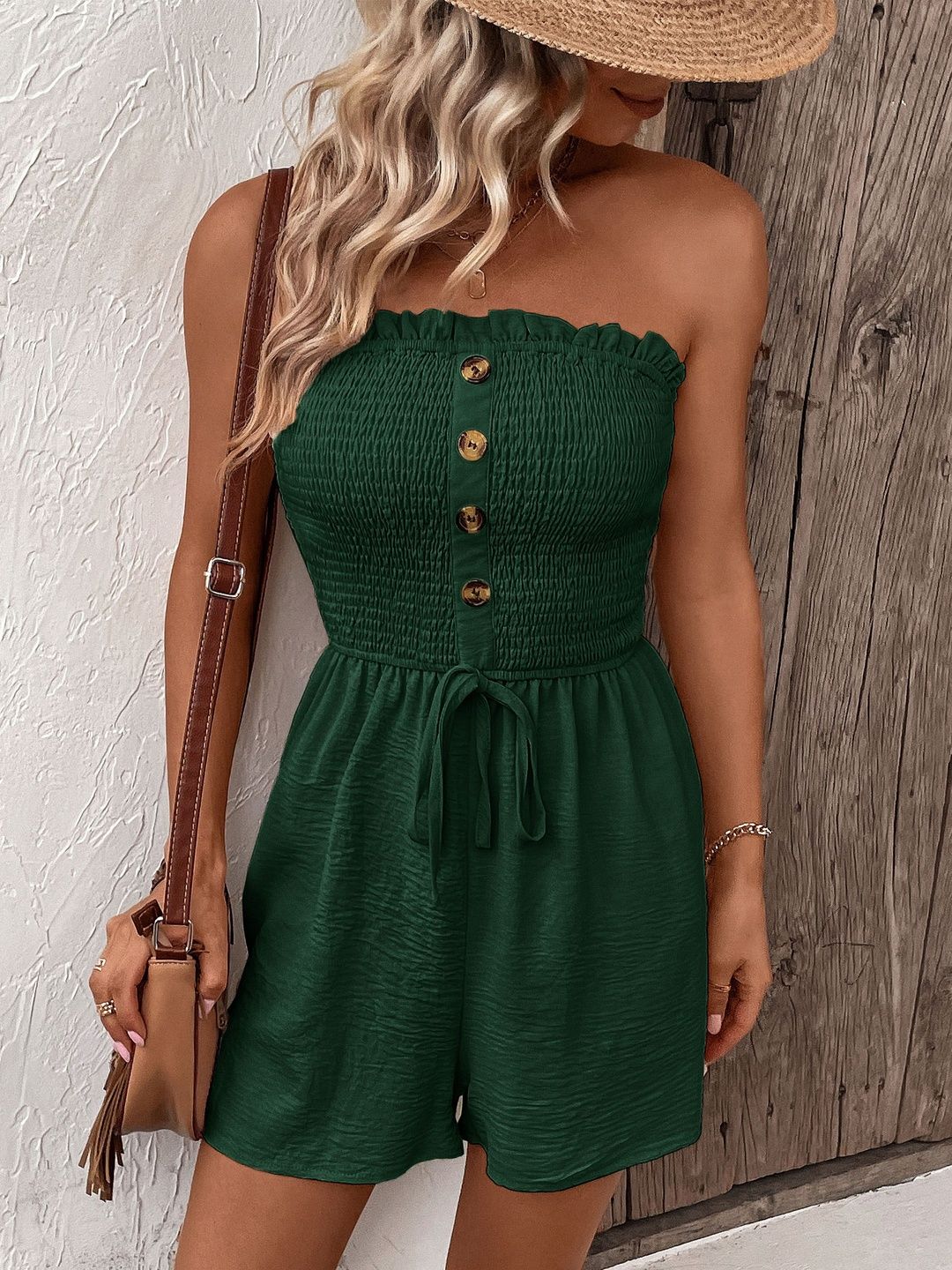 Off-Shoulder Jumpsuit