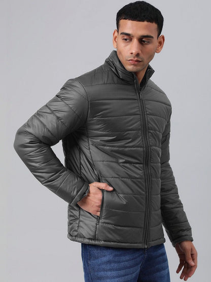 NOWI Men Solid Lightweight Puffer Jacket