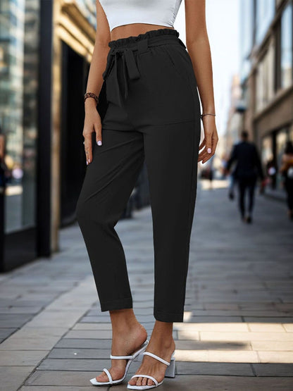 Women High-Rise Non Iron Trousers