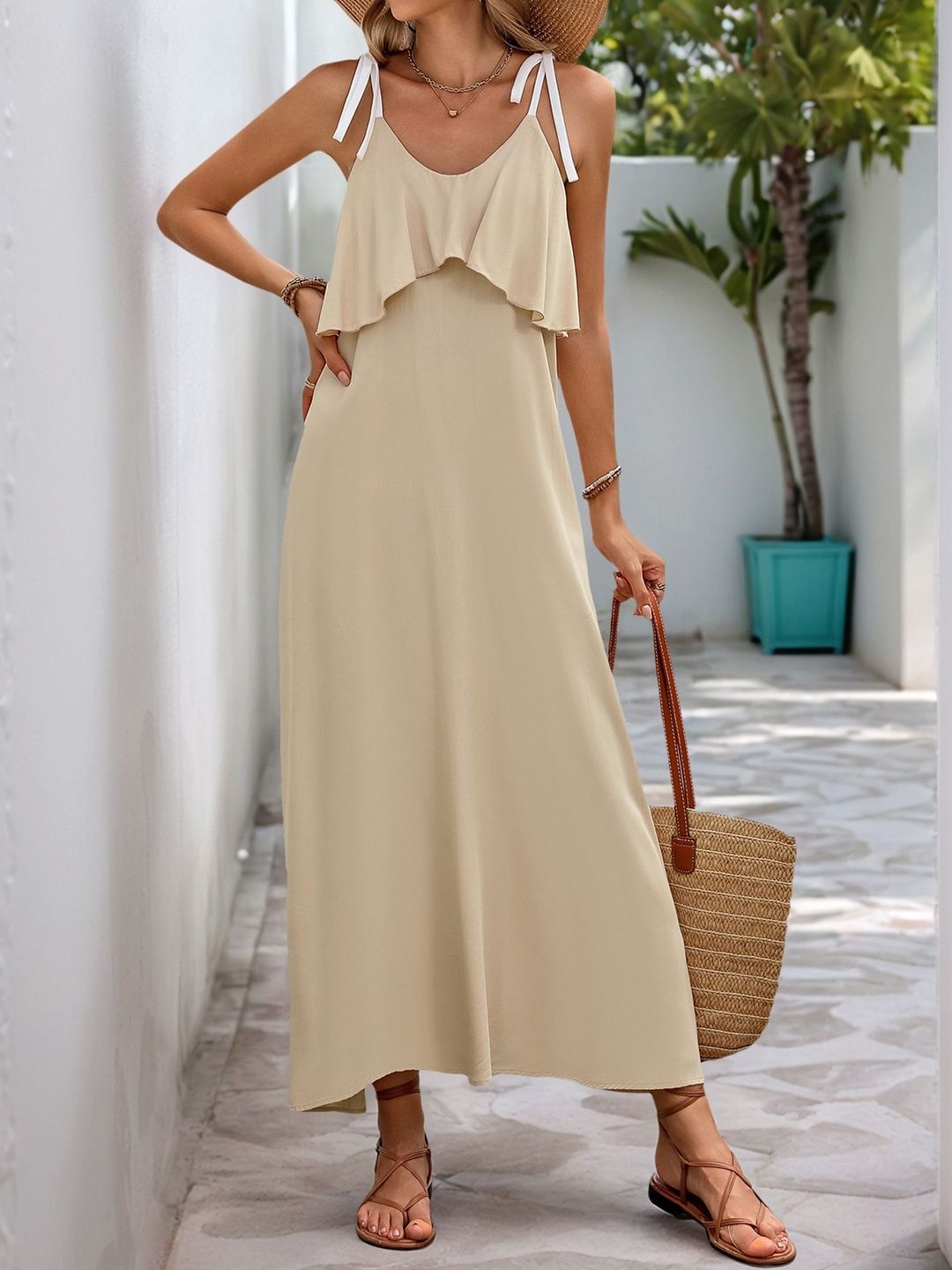 Ruffled Maxi Dress