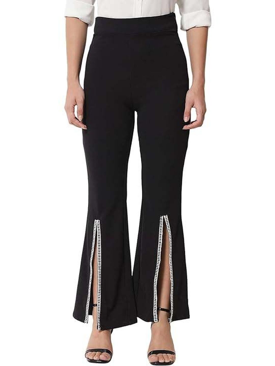 Women High-Rise Trousers