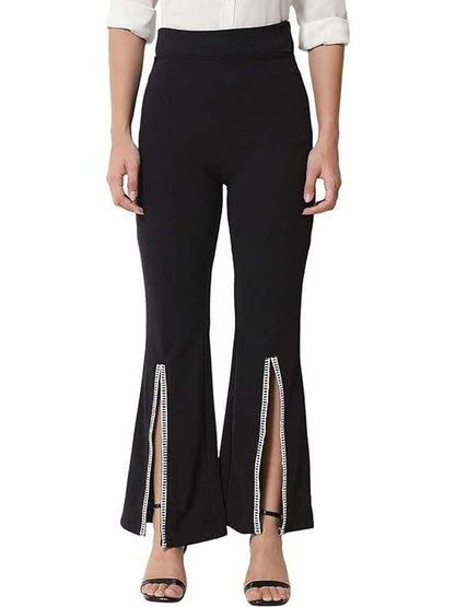 Women High-Rise Trousers