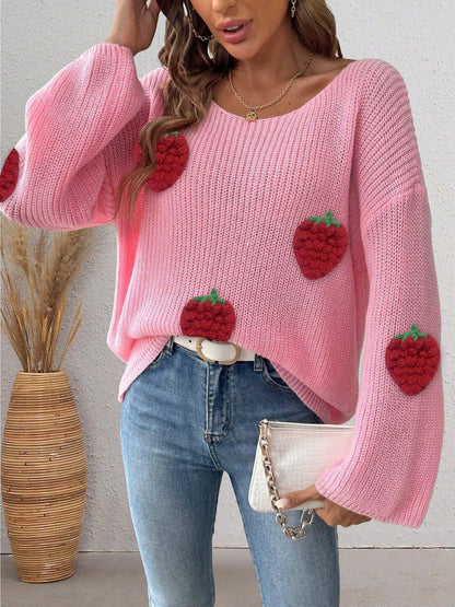 Women Pullover with Embellished Detail