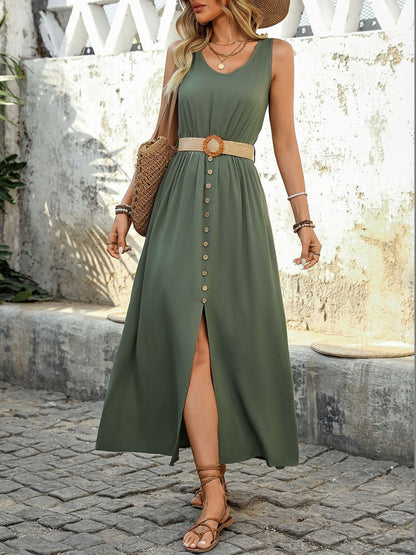 A-Line Midi Dress