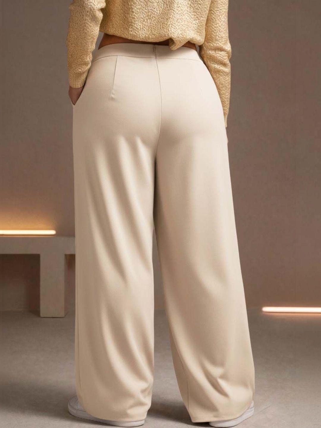 Women Wrinkle Free Trousers