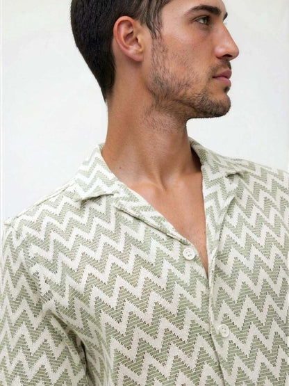 Men Printed Casual Shirt