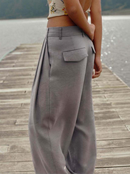 Women Pleated Trousers