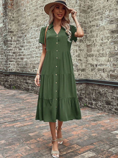 Shirt Midi Dress