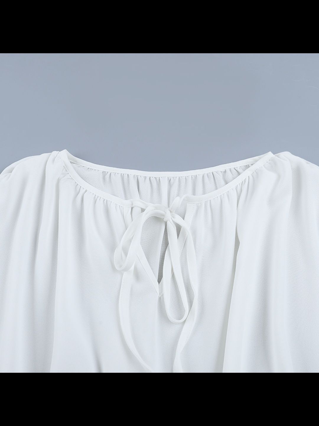 NOWI Ruffled Fit & Flare Mini Dress