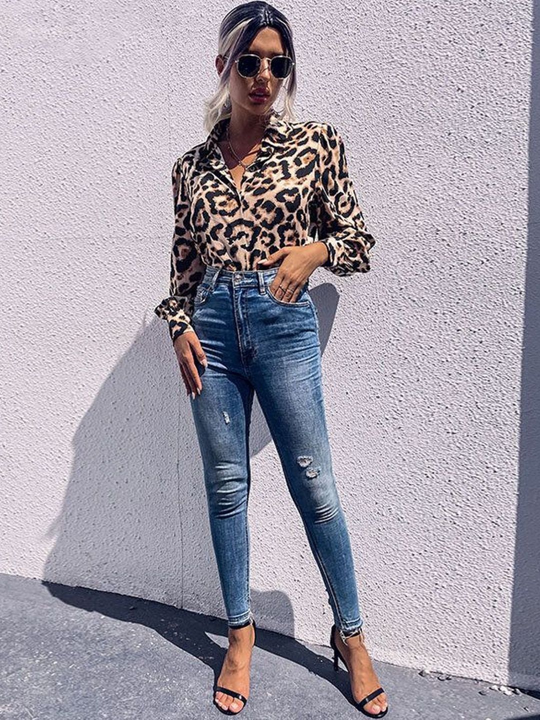 Women Animal Printed Casual Shirt