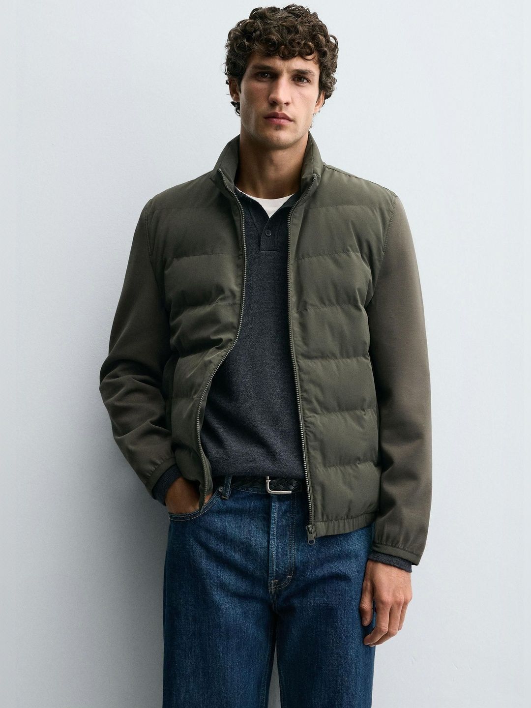 Lightweight Puffer Jacket Style 20 - Nowi Korean Fashion