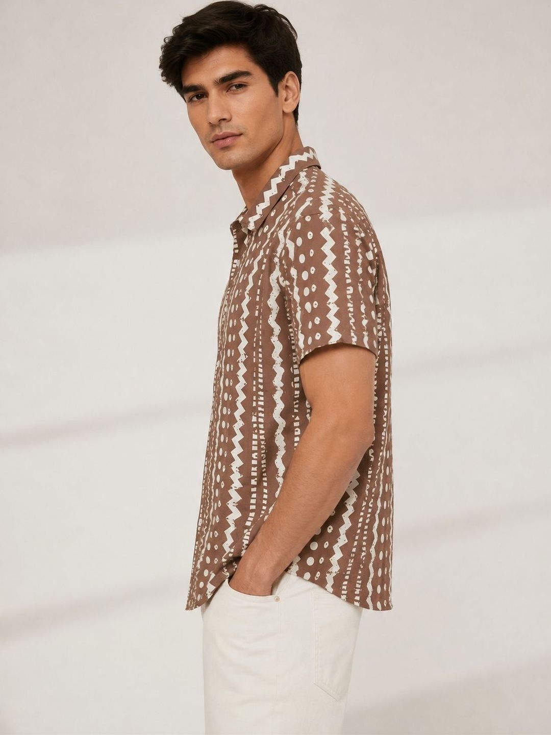 Men Standard Printed Casual Shirt