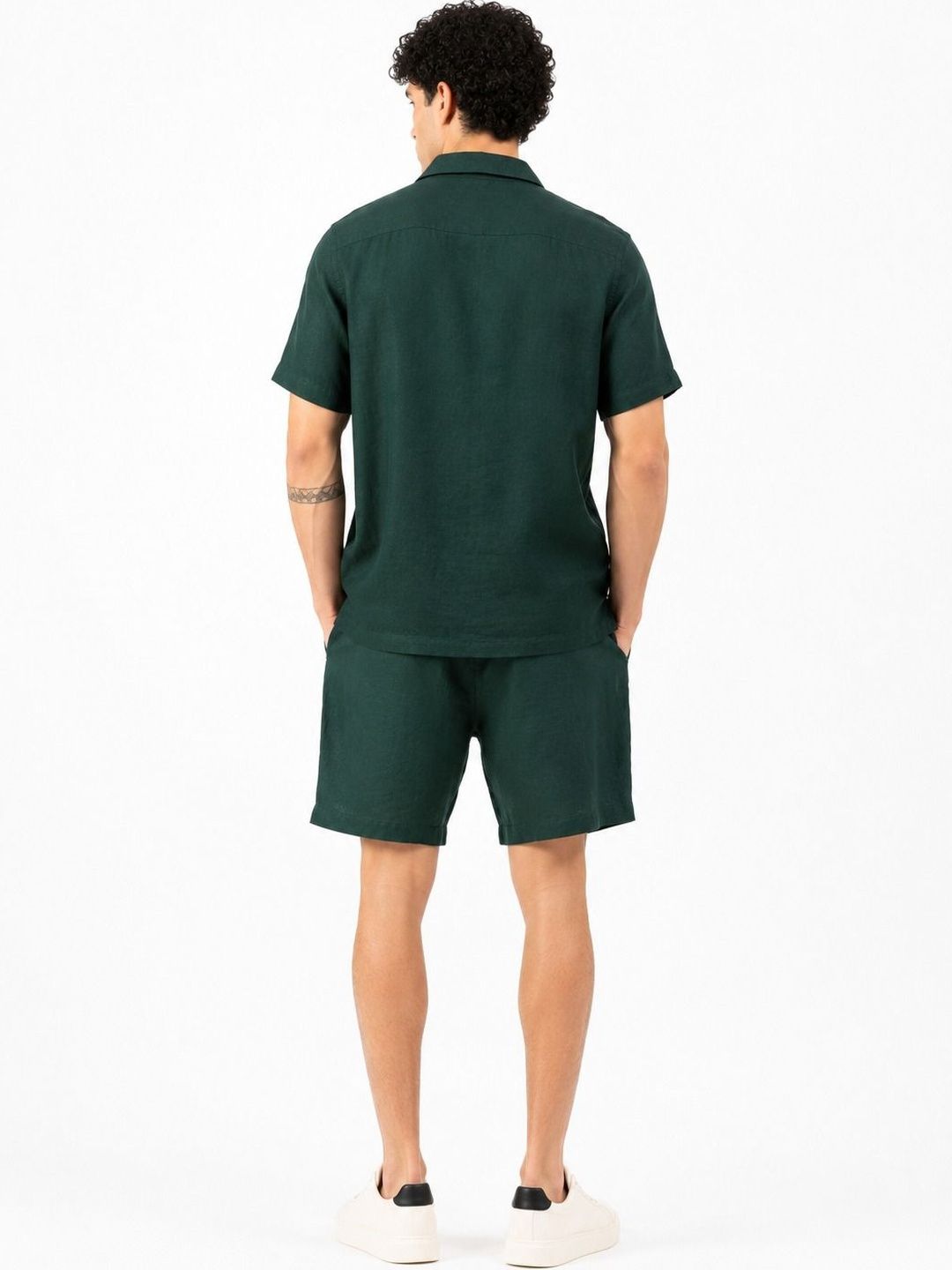 Solid Shirt with Shorts