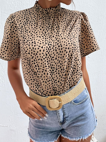 Animal Print Top