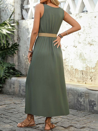 Liva A-Line Maxi Dress
