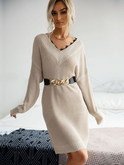 Women's Beige Pullover Blend Printed Regular Fit