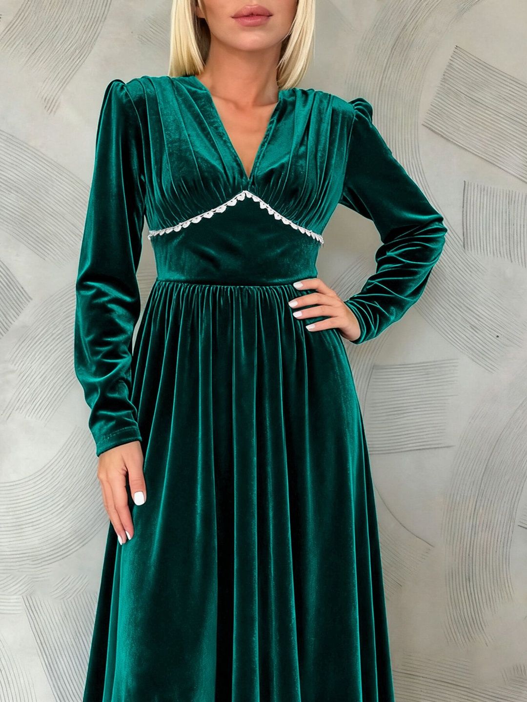 Women's Green Maxi Dress