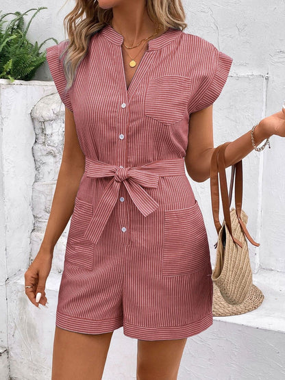 Striped Jumpsuit