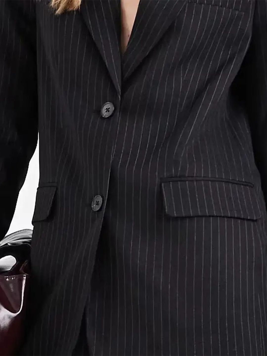 Striped Coat with Trousers