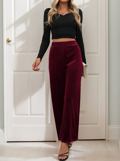 Women High-Rise Trousers