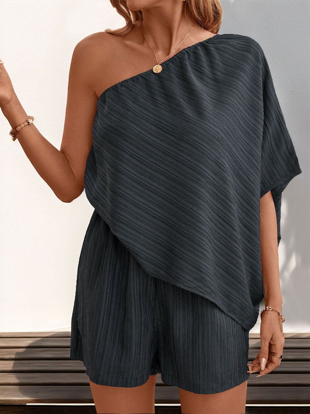 with Layered Jumpsuit