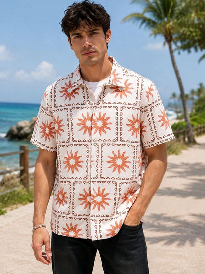 Men Printed Casual Shirt