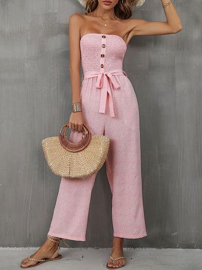 Printed Basic Jumpsuit