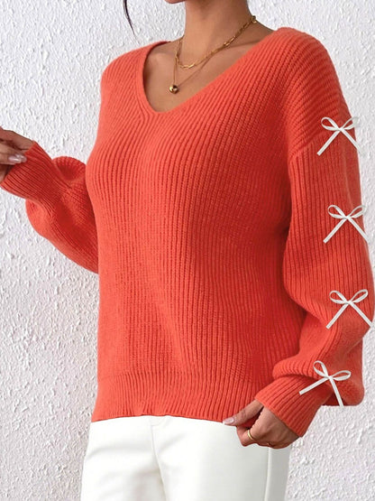 Women Ribbed Pullover