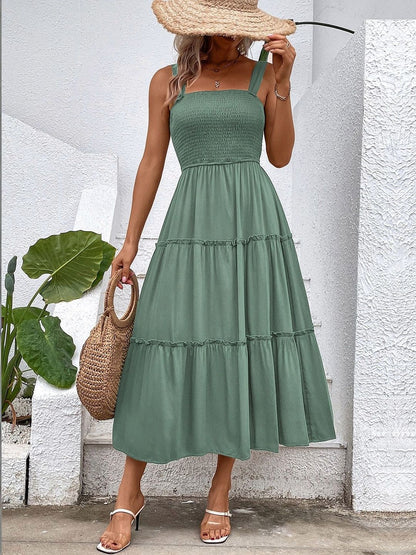 Fit & Flare Midi Dress