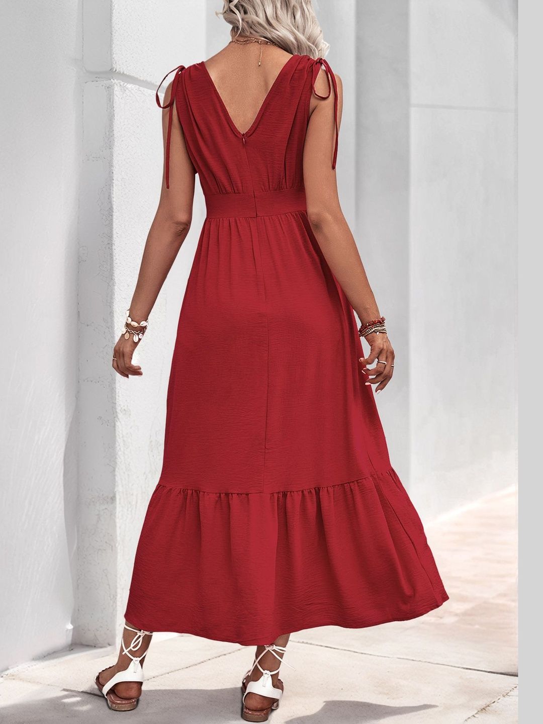 A-Line Midi Dress