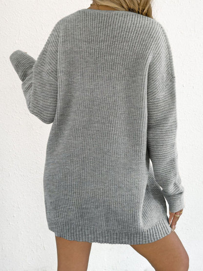 Women Ribbed Pullover