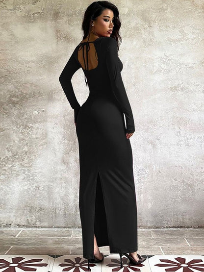 NOWI Bodycon Maxi Dress