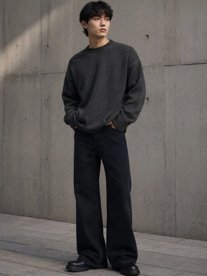 Men Bootcut High-Rise Jeans