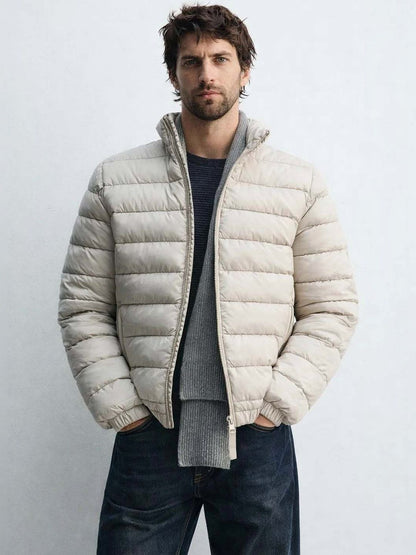 Lightweight Puffer Jacket Style 16 - Nowi Korean Fashion