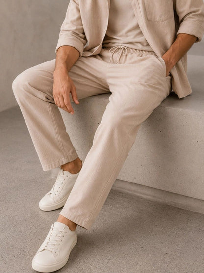 Men Easy Wash Trousers