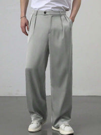 Men Pleated Trousers