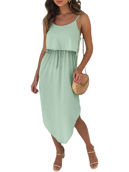 Fit & Flare Midi Dress
