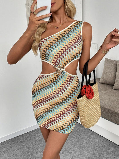 Print Bodycon Mini Dress