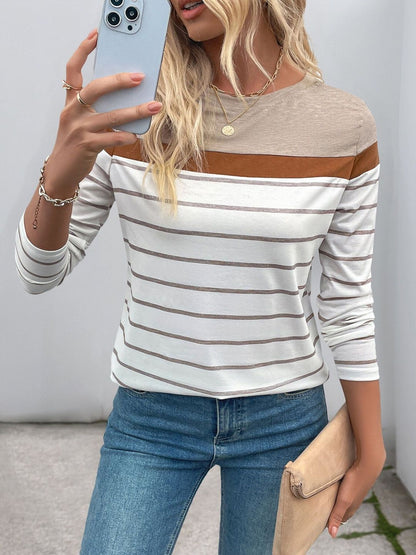 Women Striped T-shirt