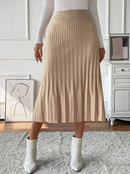 Pleated Midi Skirts