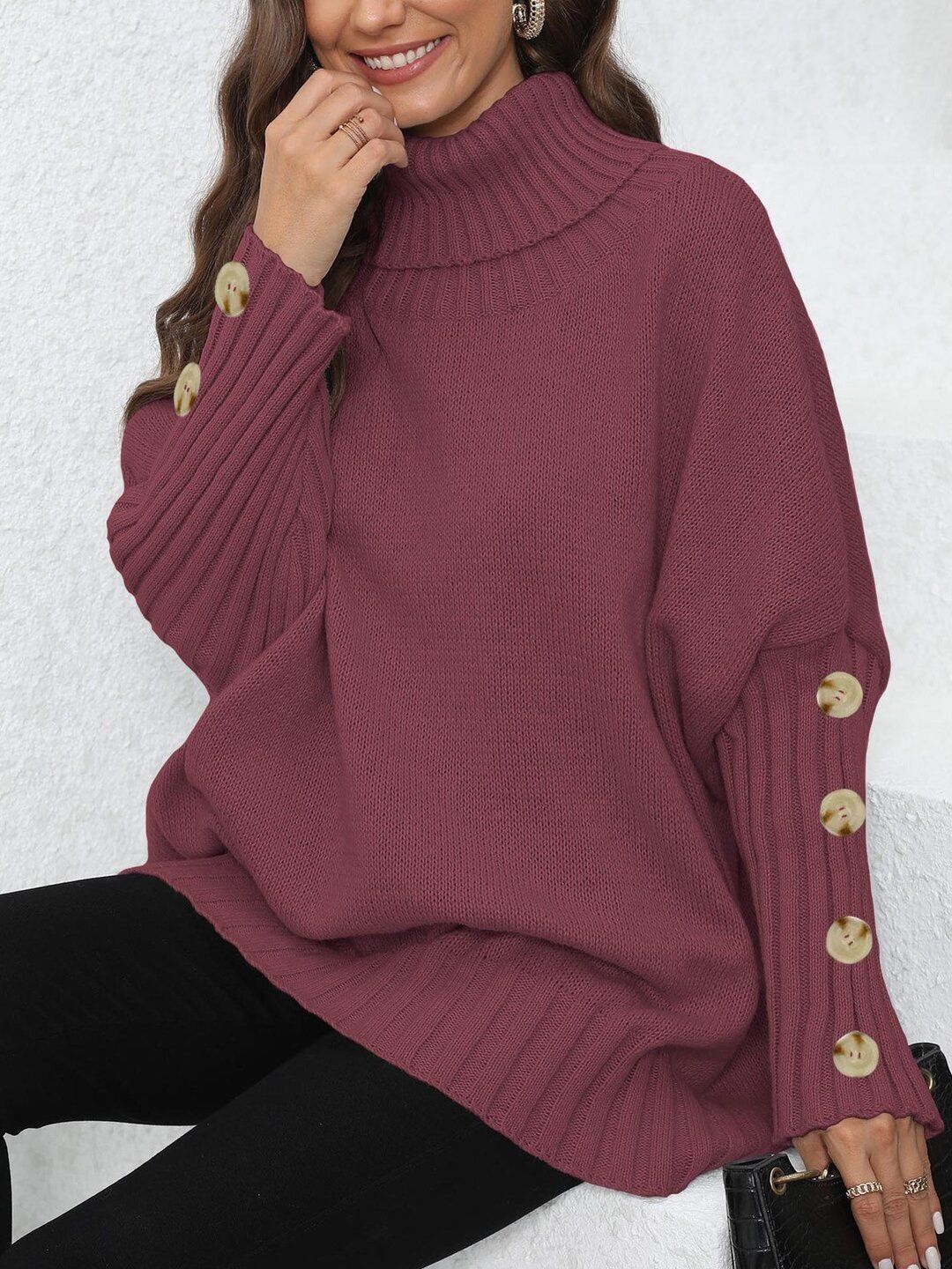 Women Ribbed Pullover