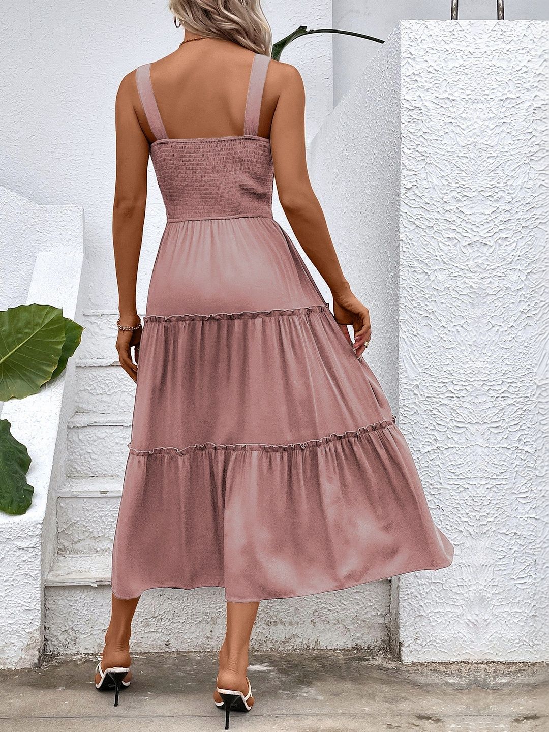 A-Line Midi Dress